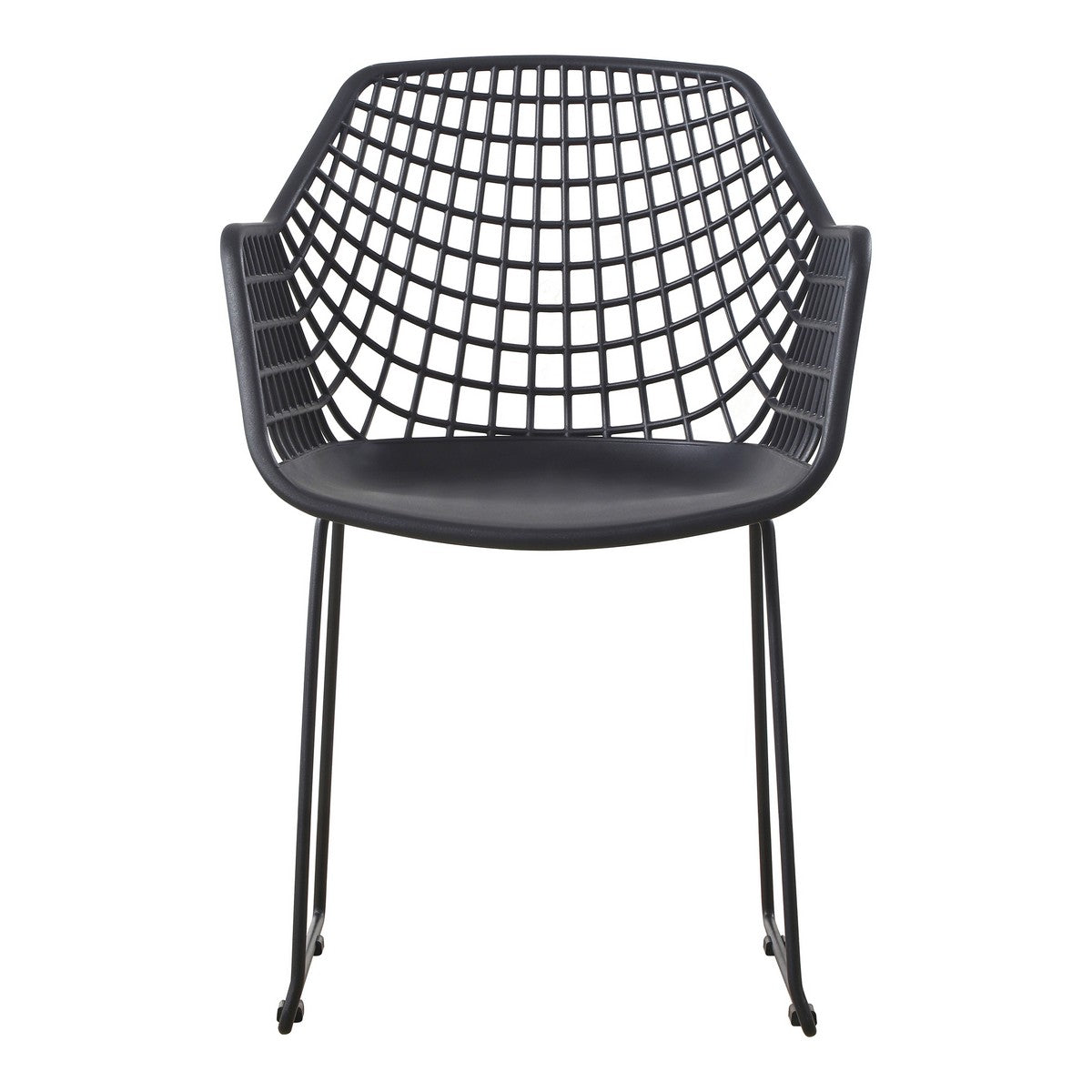 Moe's Home Collection Honolulu Chair Black-Set of Two - QX-1007-02 - Moe's Home Collection - lounge chairs - Minimal And Modern - 1
