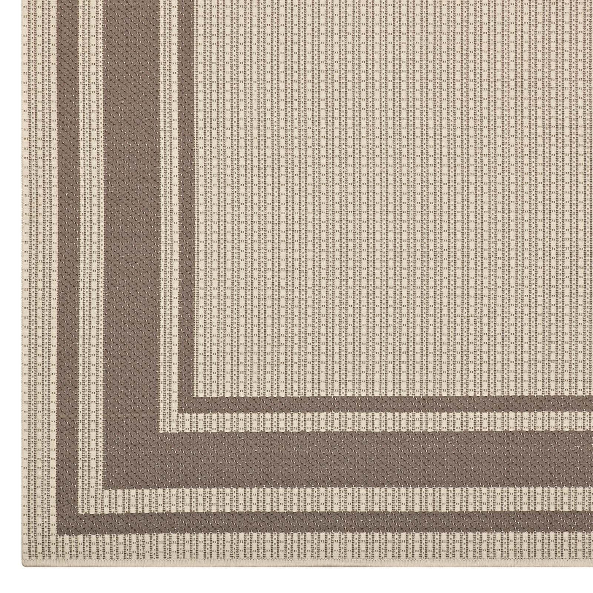 Modway Furniture Modern Rim Solid Border 9x12 Indoor and Outdoor Area Rug - R-1140-912