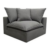 TOV Furniture Modern Cali Slate Corner Chair - REN-L0090-C