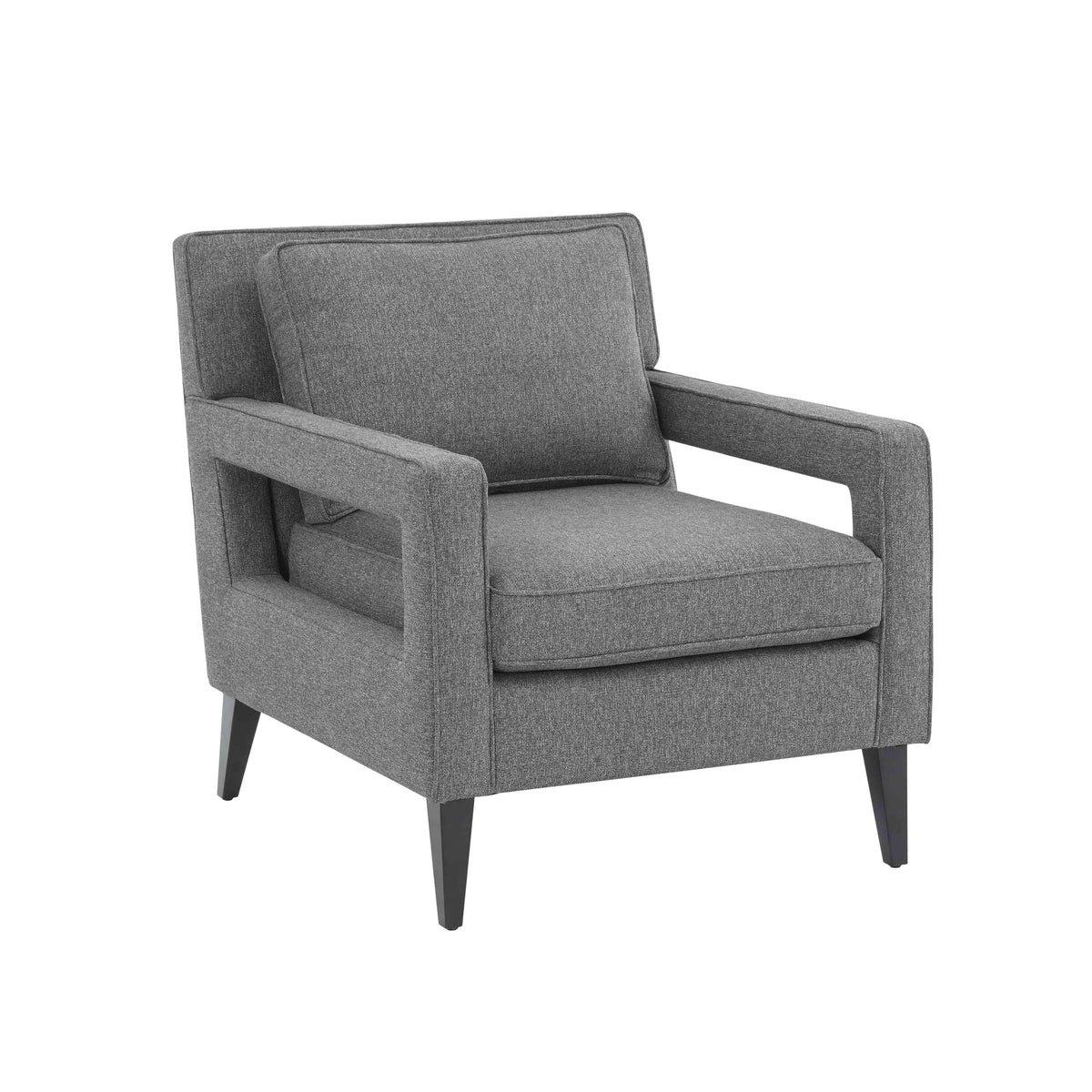 TOV Furniture Modern Luna Gray Accent Chair - REN-L02221
