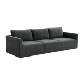 TOV Furniture Modern Willow Charcoal Modular Sofa - REN-L03123