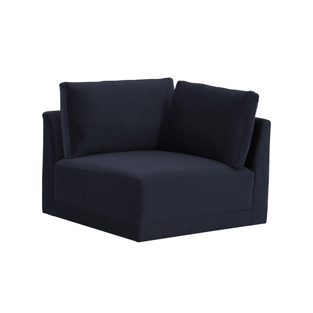 TOV Furniture Modern Willow Navy Corner Chair - REN-L03130-W