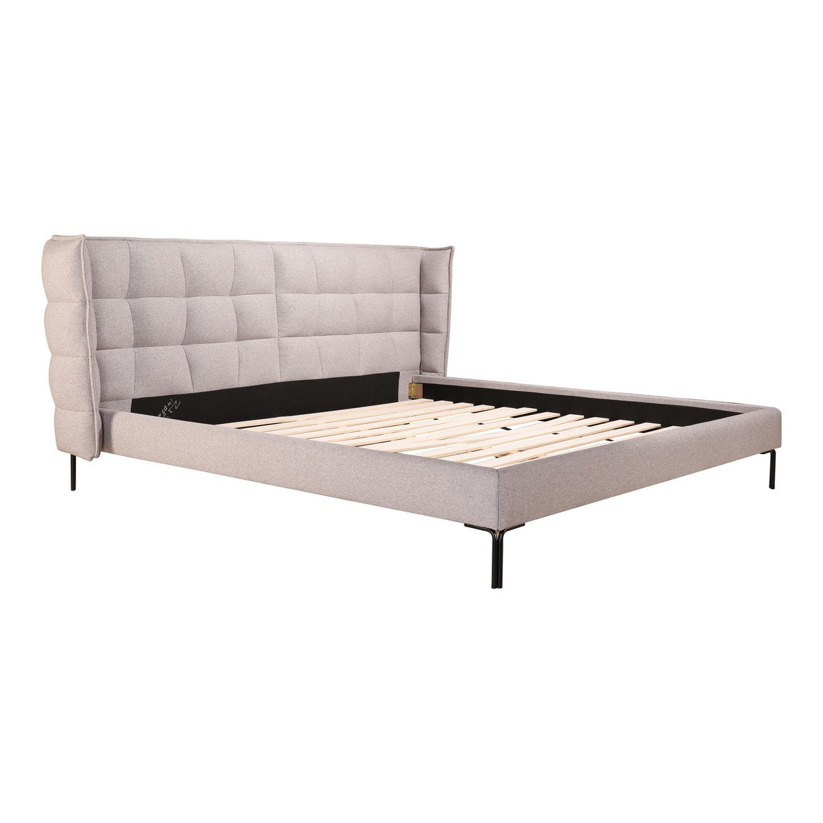 Moe's Home Collection Ostalo Queen Bed Grey - RN-1092-29