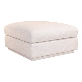 Moe's Home Collection Justin Ottoman Taupe - RN-1101-39