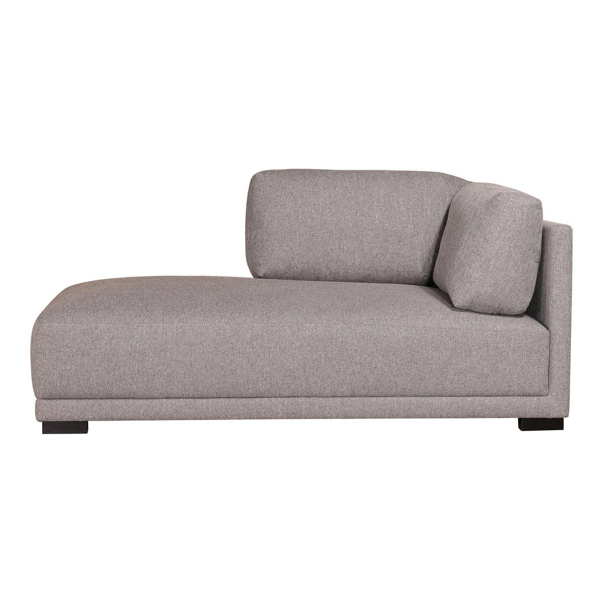 Moe's Home Collection Romeo Chaise Left Grey - RN-1117-29 - Moe's Home Collection - chaise lounges - Minimal And Modern - 1