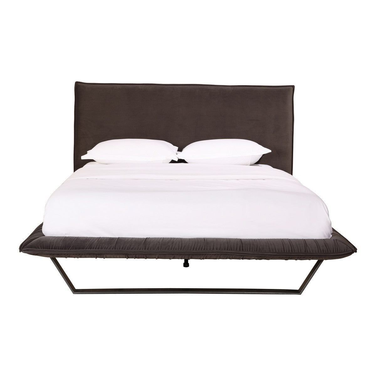 Moe's Home Collection Manilla Queen Bed Slate - RN-1127-25