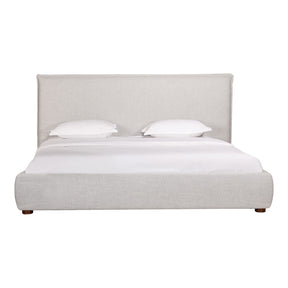 Moe's Home Collection Luzon Queen Bed Light Grey - RN-1129-40