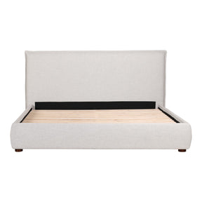 Moe's Home Collection Luzon Queen Bed Light Grey - RN-1129-40 - Moe's Home Collection - Beds - Minimal And Modern - 1