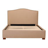 Moe's Home Collection Zale King Bed Oatmeal - RN-1138-34 - Moe's Home Collection - Beds - Minimal And Modern - 1