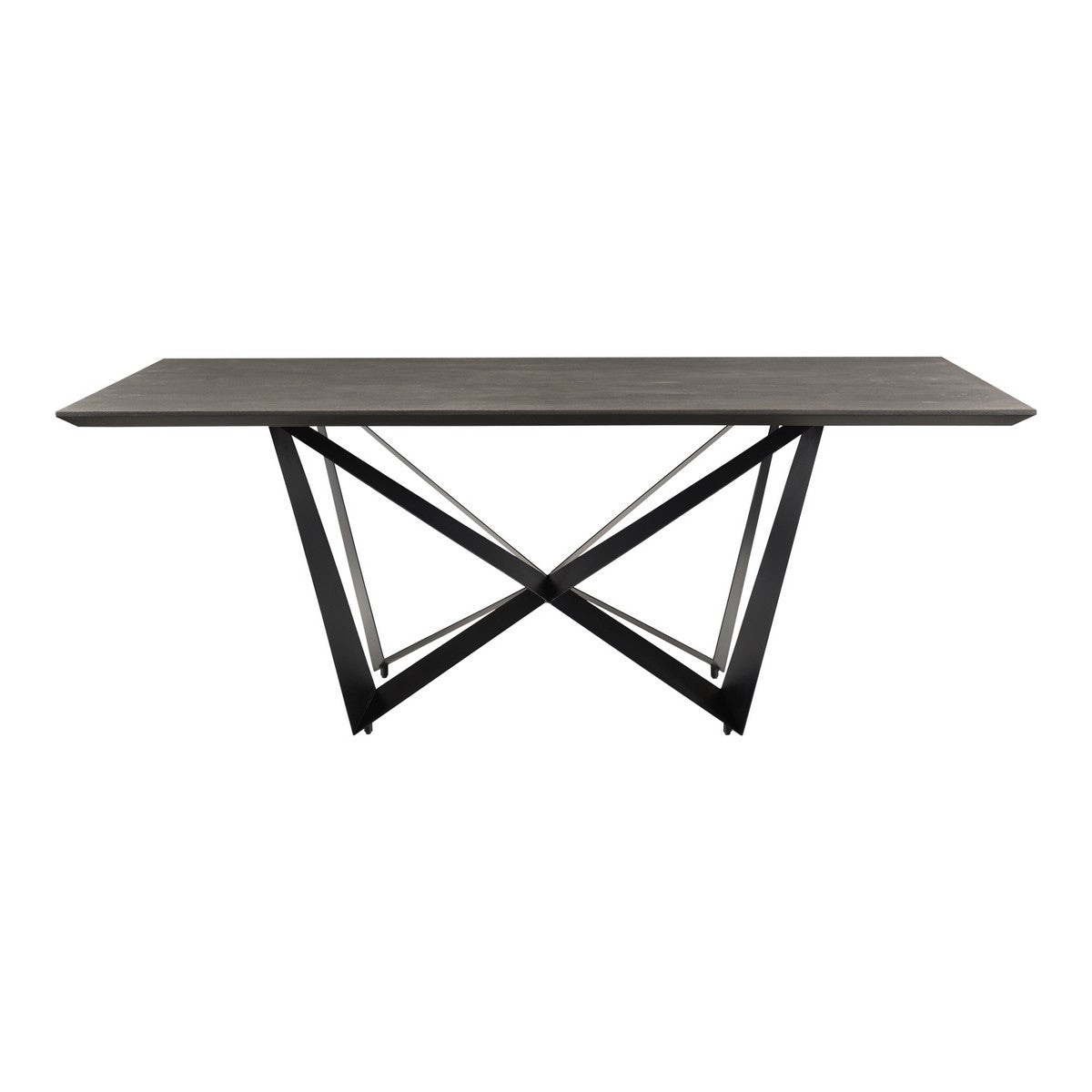 Moe's Home Collection Brolio Dining Table Charcoal - RP-1007-07 - Moe's Home Collection - Dining Tables - Minimal And Modern - 1