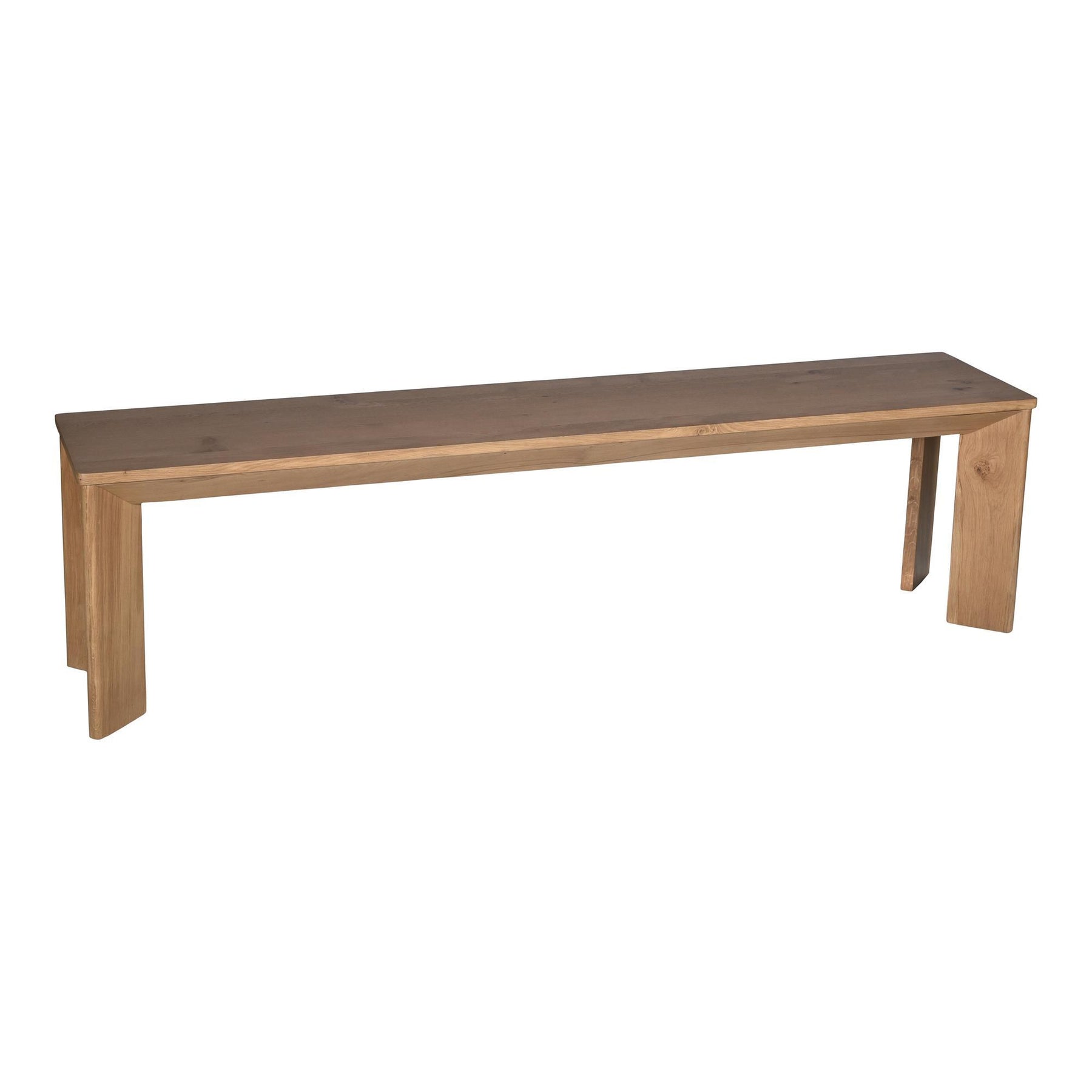 Moe's Home Collection Angle Oak Dining Bench Large - RP-1025-24