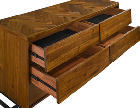 Meridian Furniture Reed Antique Coffee Dresser