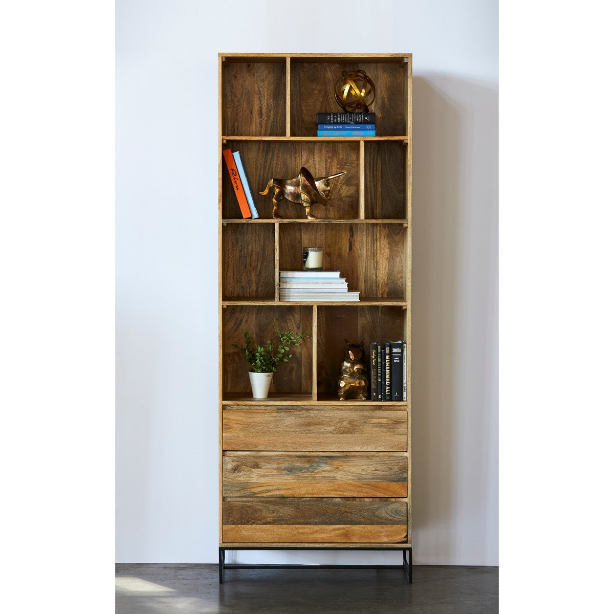 Moe's Home Collection Colvin Shelf W/Drawers - SR-1024-24 - Moe's Home Collection - Cabinets - Minimal And Modern - 1