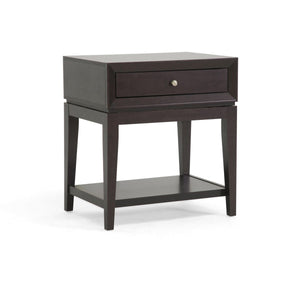 Baxton Studio Morgan Brown Modern Accent Table and Nightstand Baxton Studio-nightstands-Minimal And Modern - 1