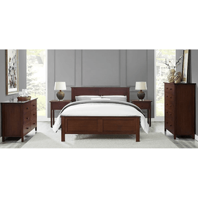 5pc Greenington Hosta Modern Eastern King Bedroom Set (Includes: 1 Eastern King Bed, 2 Nightstands, 2 Dressers)-Minimal & Modern
