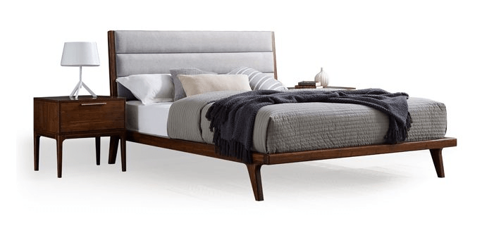 3pc Greenington Mercury Modern Bamboo California King Bedroom Set In Exotic (Includes: 1 California King Bed & 2 Nightstands)-Minimal & Modern