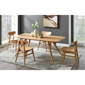 Greenington Cassia Dining Chair, Caramelized, (Set of 2)-Minimal & Modern