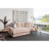 Moe's Home Collection Plunge Sectional Cappuccino - TN-1004-14 - Moe's Home Collection - sofa sectionals - Minimal And Modern - 1