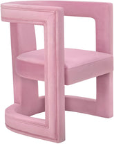 TOV Furniture Modern Ada Pink Velvet Chair - TOV-A209