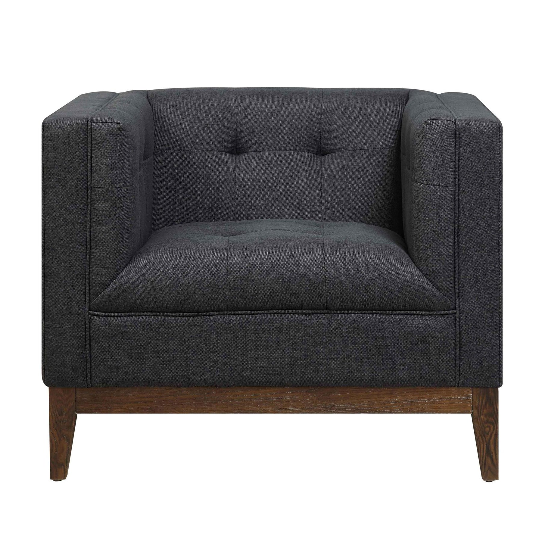 TOV Furniture Modern Gavin Grey Linen Chair - TOV-A57