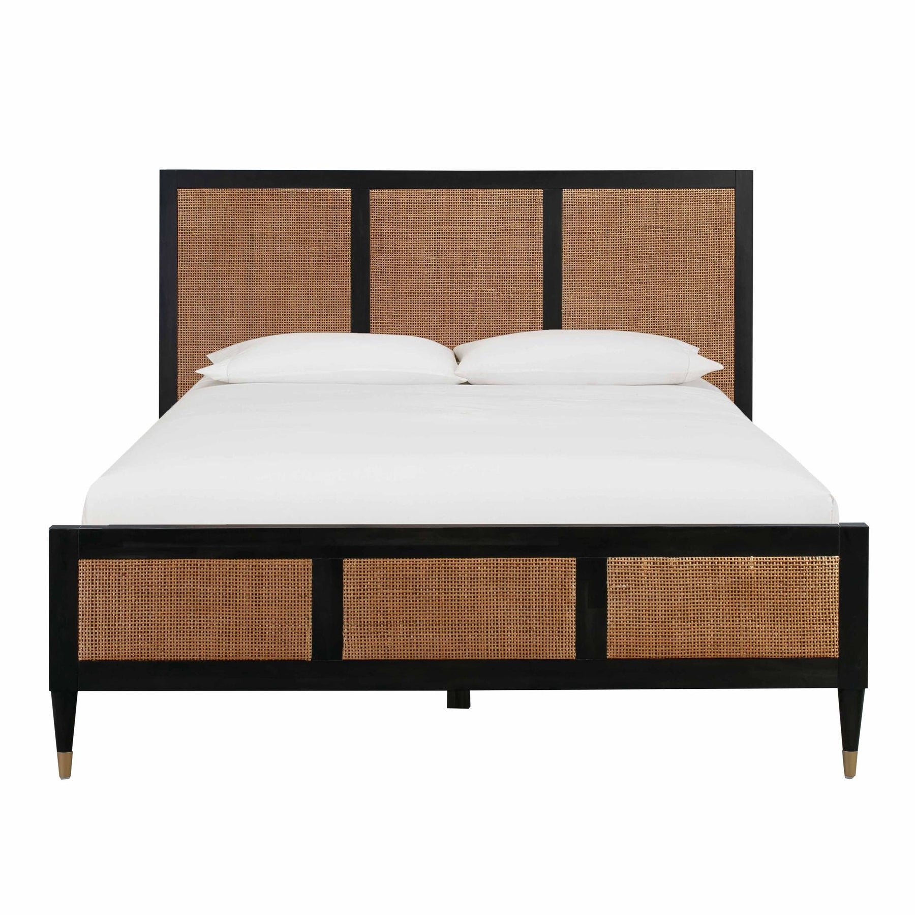 TOV Furniture Modern Sierra Noir Bed in Queen - TOV-B44101