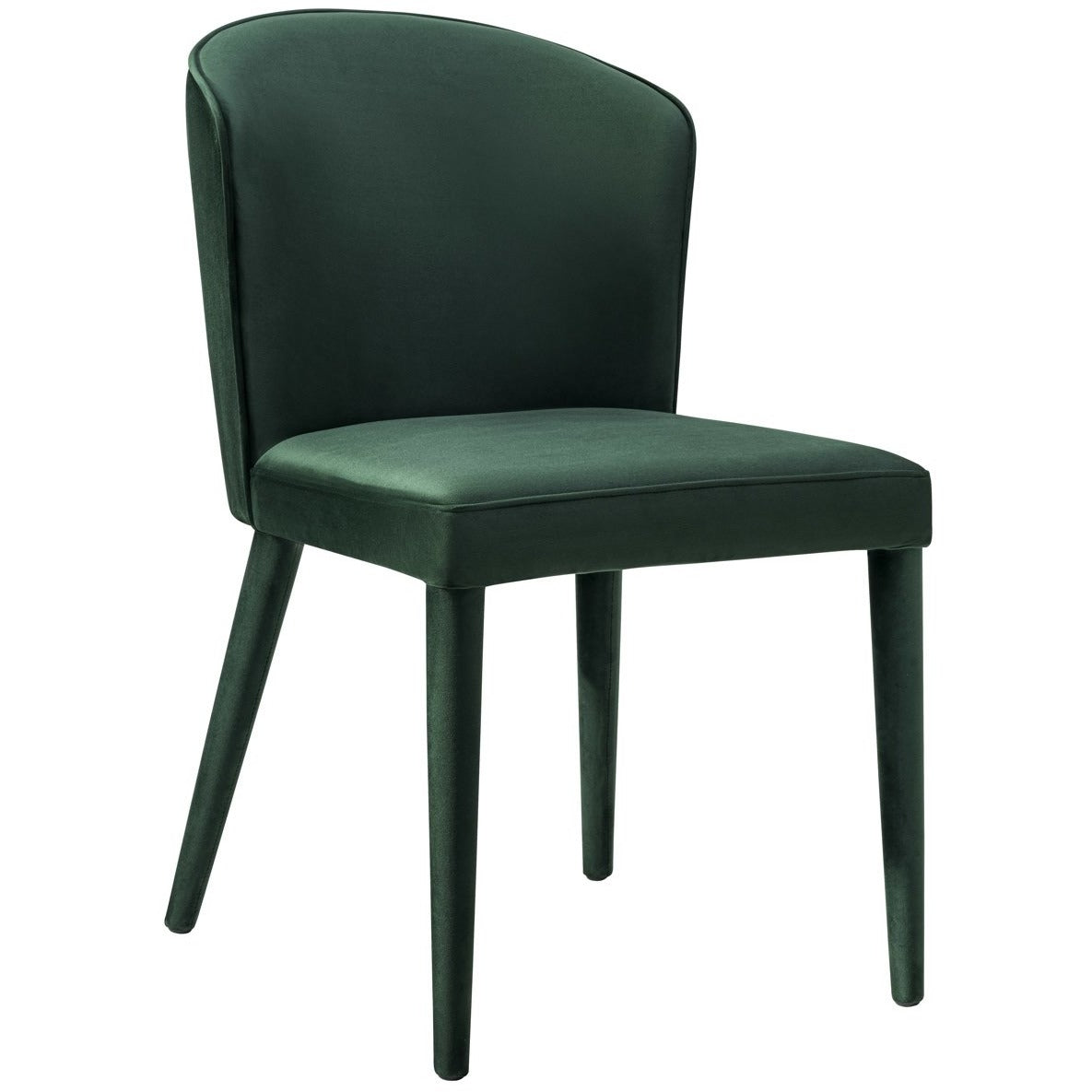 TOV Furniture Modern Metropolitan Forest Green Velvet Dining Chair - TOV-D54-Minimal & Modern