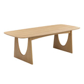 TOV Furniture Modern Cybill Natural Ash Dining Table - TOV-D54219