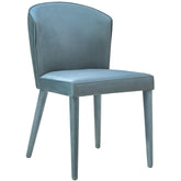 TOV Furniture Modern Metropolitan Sea Blue Velvet Dining Chair - TOV-D57-Minimal & Modern