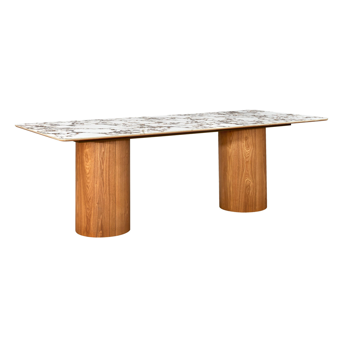 TOV Furniture Modern Tamara Marble Ceramic Rectangular Dining Table - TOV-D68680