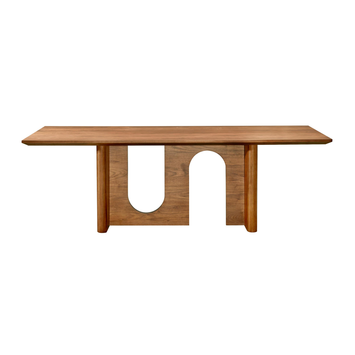 TOV Furniture Modern Satra Walnut Rectangular Dining Table - TOV-D68715