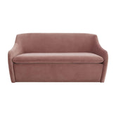 TOV Furniture Modern Cellia Mauve Velvet Loveseat - TOV-L68390