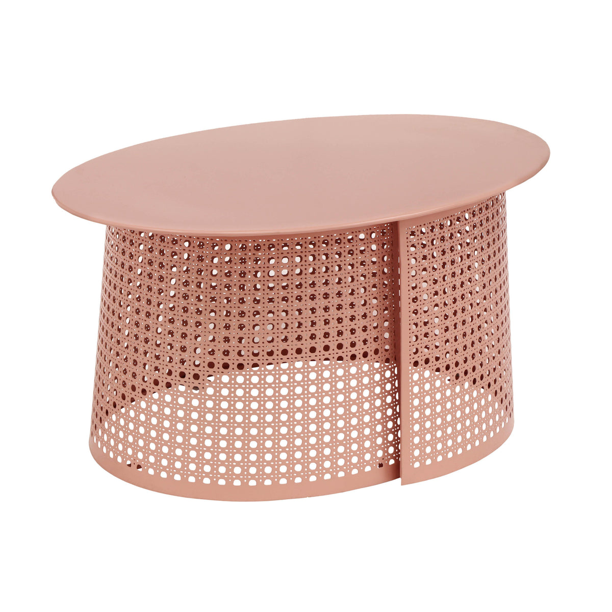 TOV Furniture Modern Pesky Coral Pink Coffee Table - TOV-OC18437