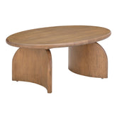 TOV Furniture Modern Sofia Cognac Wooden Coffee Table - TOV-OC54237