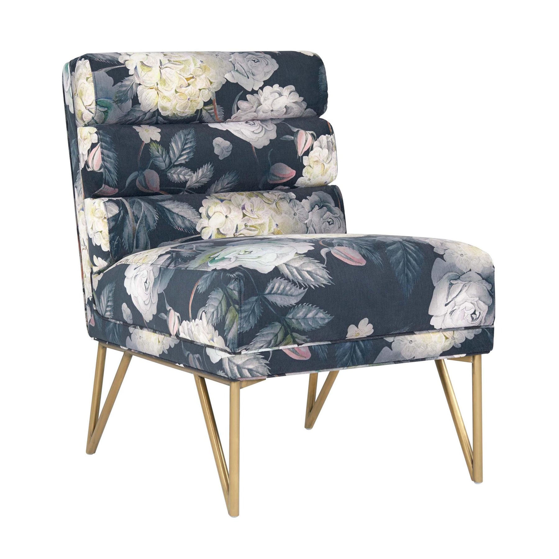 TOV Furniture Modern Kelly Floral Velvet Chair - TOV-S6334