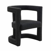 TOV Furniture Modern Ada Black Boucle Chair - TOV-S68258