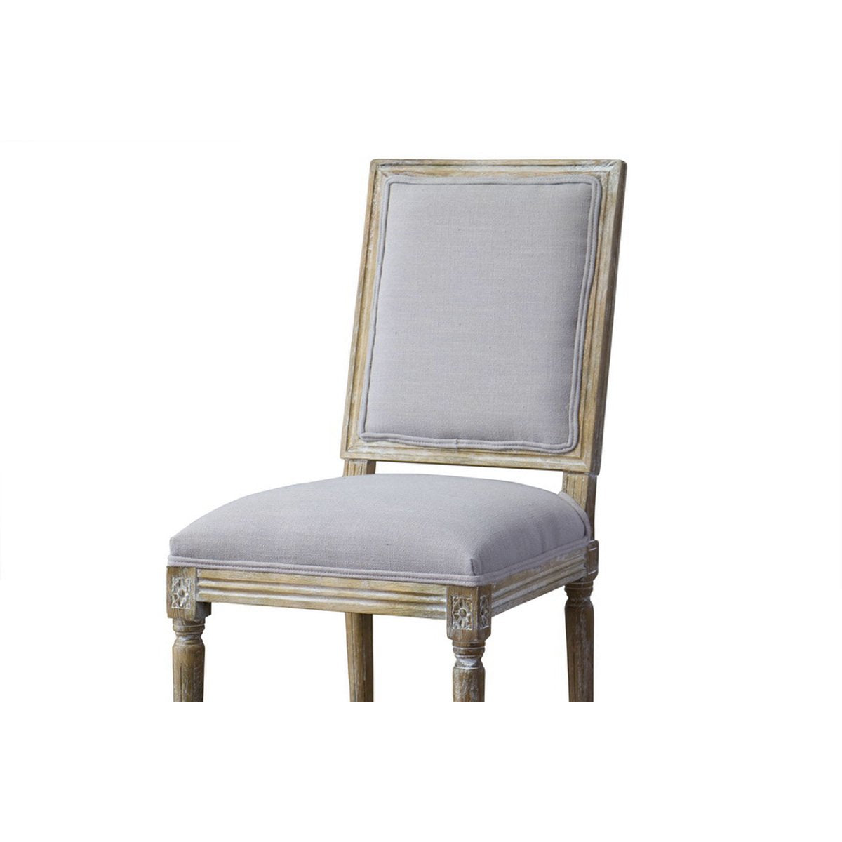Baxton Studio Clairette Wood Traditional French Accent Chair Baxton Studio-chairs-Minimal And Modern - 4