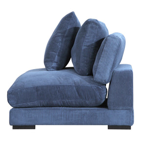 Moe's Home Collection Tumble Slipper Chair Navy - UB-1008-46