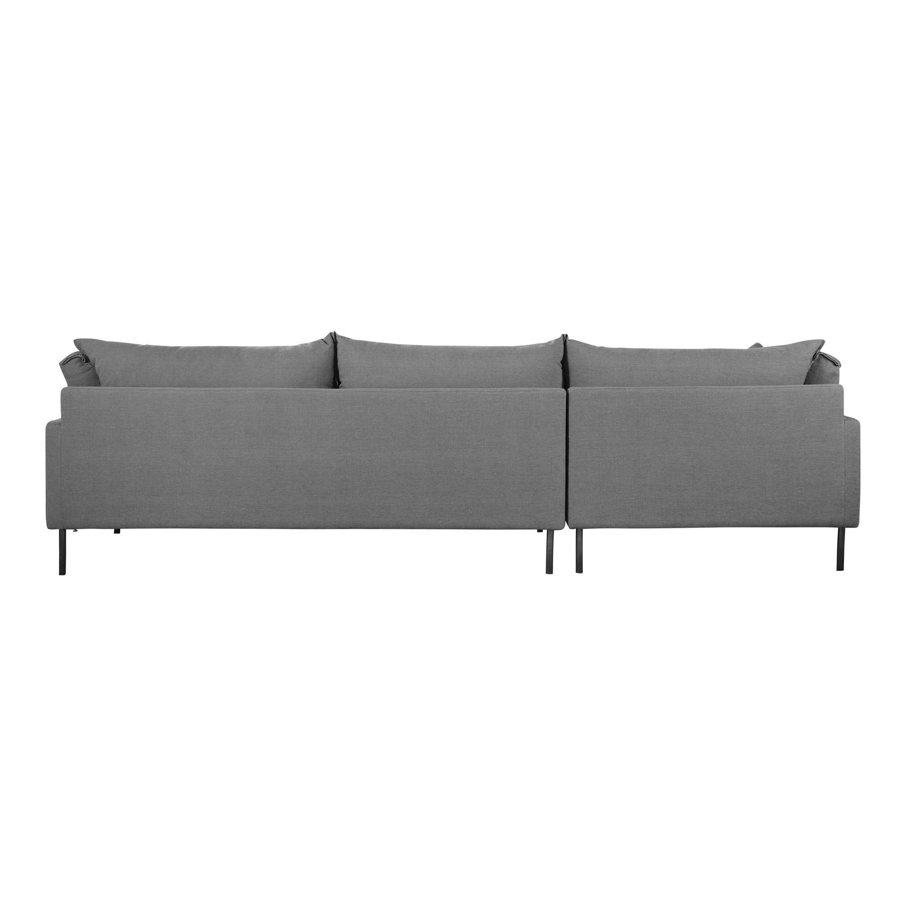 Moe's Home Collection Jamara Sectional Charcoal Right - UB-1016-07-R