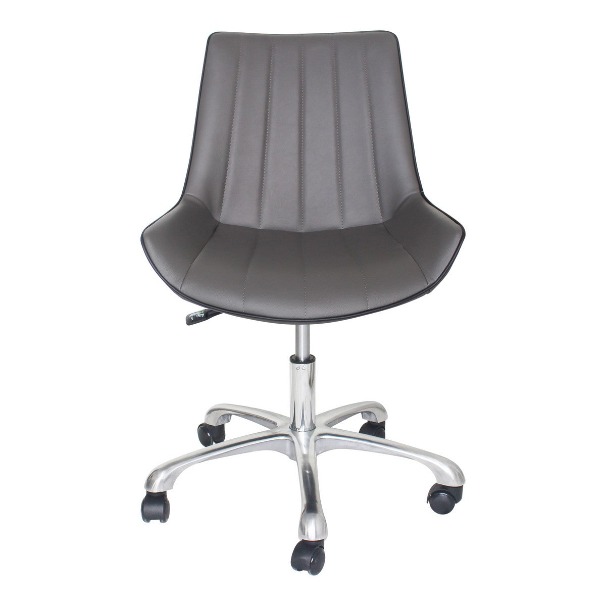 Moe's Home Collection Mack Swivel office Chair Grey - UU-1010-41 - Moe's Home Collection - Office Chairs - Minimal And Modern - 1