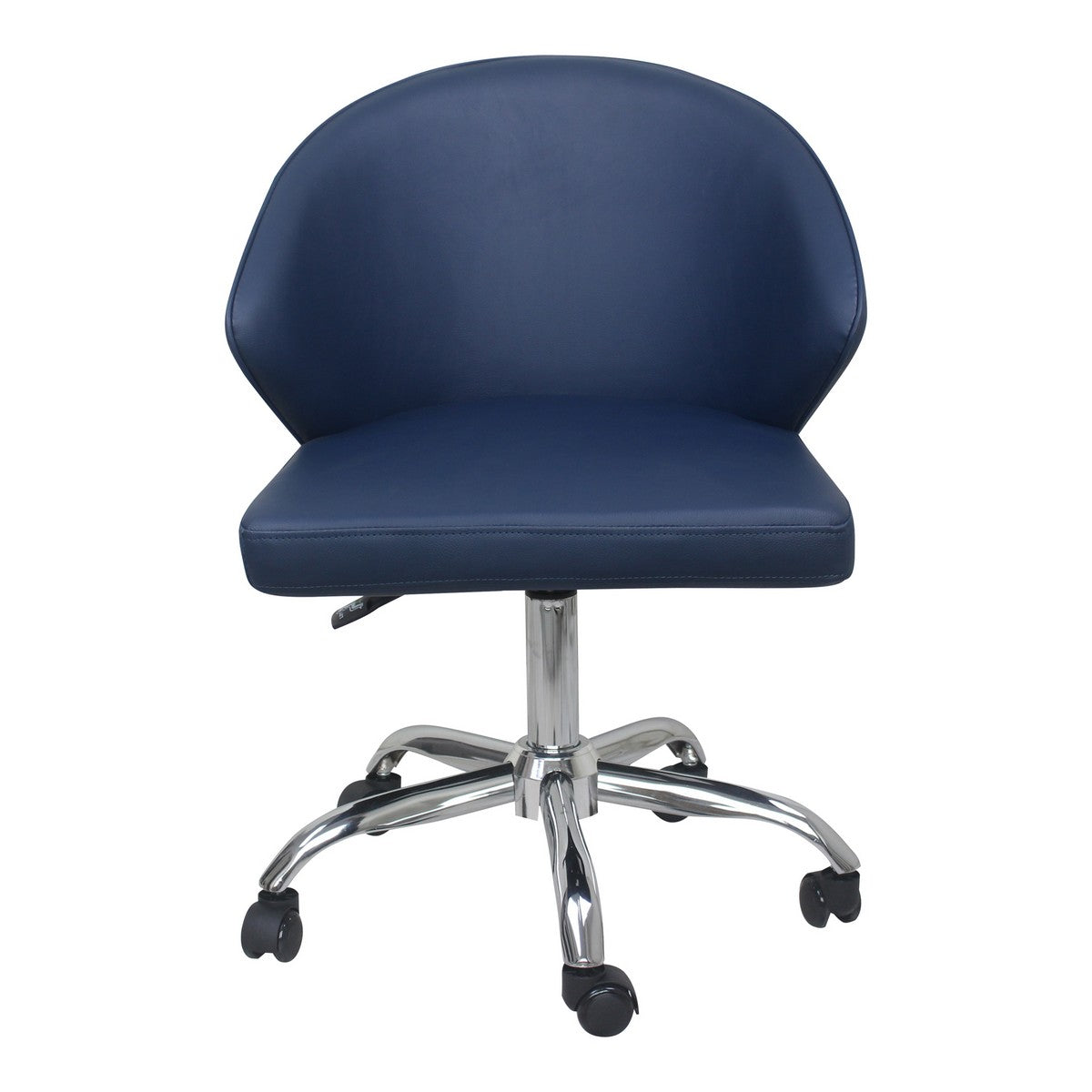 Moe's Home Collection Albus Swivel office Chair Blue - UU-1015-19 - Moe's Home Collection - Office Chairs - Minimal And Modern - 1