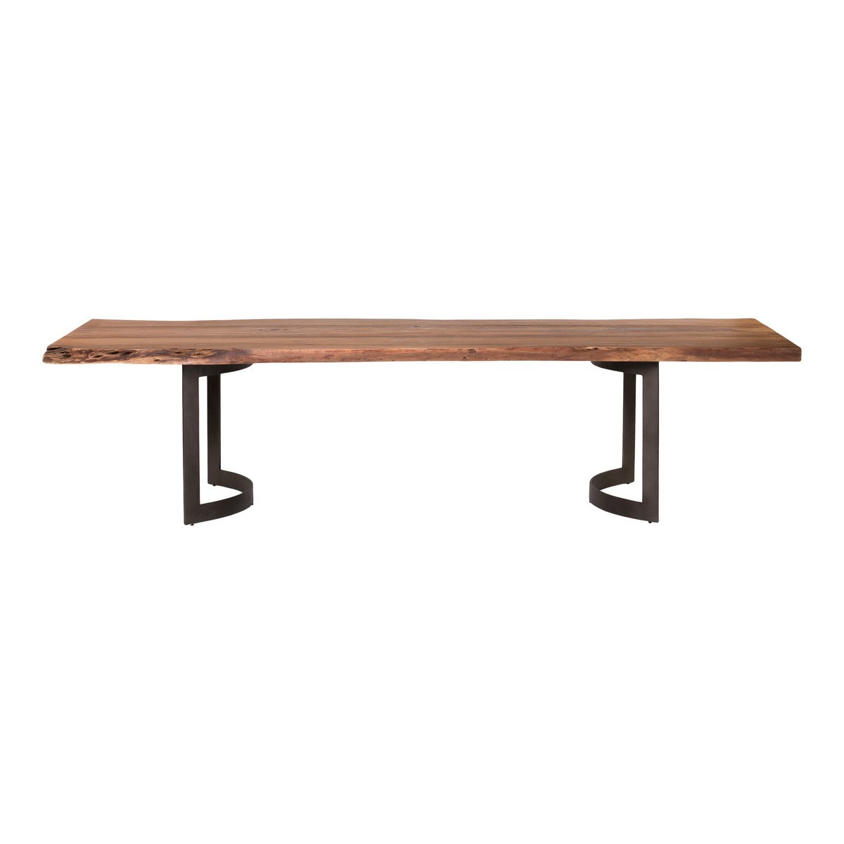 Moe's Home Collection Bent Dining Table Extra Small Smoked - VE-1036-03