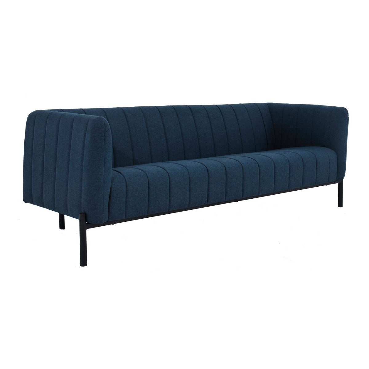 Moe's Home Collection Jaxon Dark Blue Sofa - VV-1002-19