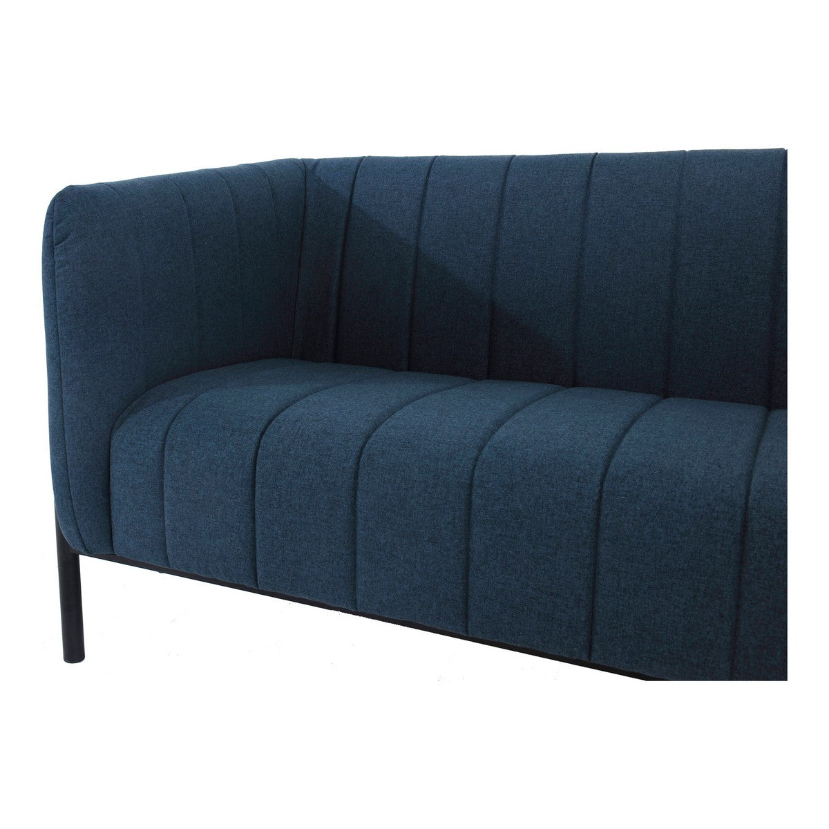 Moe's Home Collection Jaxon Dark Blue Sofa - VV-1002-19