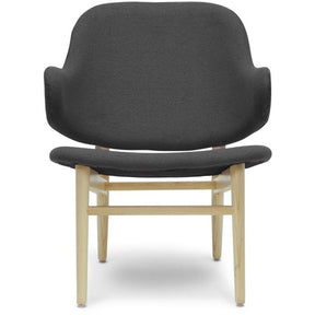 Baxton Studio Kehoe Gray Modern Accent Chair Baxton Studio-chairs-Minimal And Modern - 2