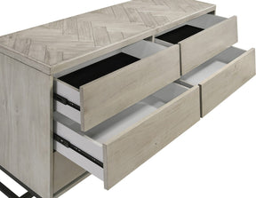 Meridian Furniture Weston Grey Stone Dresser