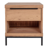 Moe's Home Collection Montego One Drawer Nightstand - YC-1013-24 - Moe's Home Collection - Nightstands - Minimal And Modern - 1