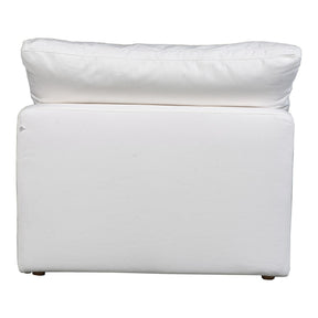 Moe's Home Collection Terra Condo Slipper Chair Livesmart Fabric Cream - YJ-1013-05