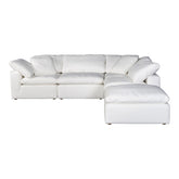 Moe's Home Collection Terra Condo Dream Modular Sectional Livesmart Fabric Cream - YJ-1018-05 - Moe's Home Collection - Extras - Minimal And Modern - 1