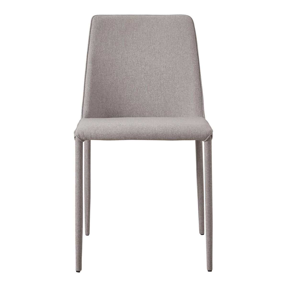 Moe's Home Collection Nora Fabric Dining Chair Light Grey-M2 - YM-1003-15