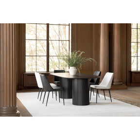 Moe's Home Collection Lula Dining Chair Black-M2 - YM-1006-02